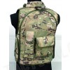 Airsoft Paintball Tactical Combat Assault Vest Multi Camo