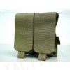 Flyye 1000D Molle Double M4/M16 Magazine Pouch Khaki