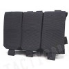 Flyye 1000D Molle Triple M4/M16 Magazine Pouch Black