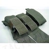 Flyye 1000D Molle Triple M4/M16 Magazine Pouch Ranger Green