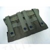 Flyye 1000D Molle Triple M4/M16 Magazine Pouch Ranger Green