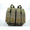 Flyye 1000D Molle Double M4 + Quad Pistol Mag Pouch Multicam