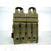 Flyye 1000D Molle Double M4 + Quad Pistol Mag Pouch Multicam