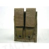 Flyye 1000D Molle Double 9mm Pistol Magazine Pouch Coyote Brown