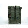 Flyye 1000D Molle Double 9mm Pistol Magazine Pouch Ranger Green