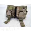 Flyye 500D Molle Double Frag Grenade Pouch Multicam