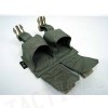 Flyye 1000D Molle Double Frag Grenade Pouch Ranger Green