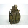 Flyye 1000D Molle Pistol Belt RH Holster Coyote Brown