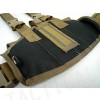 Flyye 1000D Molle Versatile Drop Leg Pistol Holster Coyote Brown