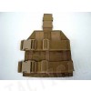 Flyye 1000D Molle Drop Leg Panel Platform Coyote Brown