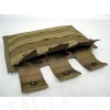 Flyye 1000D Molle Triple M4/M16 Mag Pouch Ver.MI Coyote Brown
