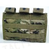 Flyye 500D Molle Triple M4/M16 Mag Pouch Ver.MI Multicam