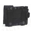 Flyye 1000D Molle SAF Admin Panel Map Pouch Black