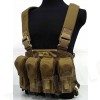 Flyye 1000D Tactical LBT AK Magazine Chest Rig Vest Coyote Brown