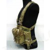 Flyye 500D Tactical LBT AK Magazine Chest Rig Vest Multicam