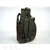 Flyye 1000D Molle Pistol Belt RH Holster Ranger Green