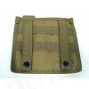Molle MOD Map Torch Admin Pouch Coyote Brown