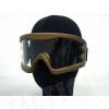 Airsoft X-Eye Wind Dust Tactical Goggle Glasses Tan