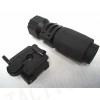 5x Dot Sight Magnifier Scope w/Flip To Side Mount