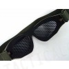 Airsoft Paintball No Fog Metal Mesh Goggle Glasses Tan