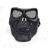Airsoft Skull Skeleton Full Face Protector Mask Black