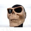 Airsoft Skull Skeleton Full Face Protector Mask Tan