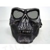 Airsoft Skull Skeleton Full Face Protector Mask Silver Black