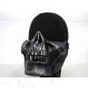 Airsoft Skull Skeleton Half Face Protector Mask Silver Black