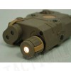 PRO&T AN/PEQ-15 Green Dot Laser & LED Flashlight Tan