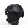 IBH Helmet with NVG Mount & Side Rail Black