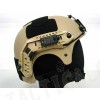 IBH Helmet with NVG Mount & Side Rail Tan