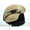 MICH TC-2000 ACH Helmet with NVG Mount & Side Rail Tan