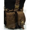 US Delta Force Elite Hydration Molle Vest Coyote Brown