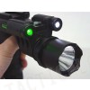 Tactical LED Weapon Light Foregrip Flashlight with Green Laser