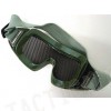 Airsoft No Fog Metal Mesh DL Style Goggle OD