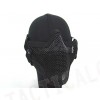 Black Bear Airsoft Stalker Style Shadow Mesh Mask Black