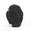 Black Bear Airsoft Stalker BAT Style Raider Mesh Mask Black