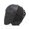 Full Face Ghost Recon Airsoft Mesh Goggle Mask Black