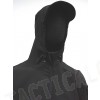 Stealth Hoodie Shark Skin Soft Shell Waterproof Jacket Black