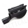 Ergonomic Tactical Flashlight Mount Adaptor Black