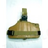 Component Molle Drop Leg Pistol Holster Coyote Brown