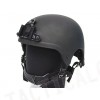 USMC IBH Helmet Black w/ NVG PVS-7 Goggle Mount