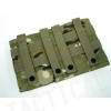 Airsoft Molle Triple Magazine Pouch Multi Camo