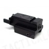 Tactical Pistol Under Rail Flashlight Mount with Green Dot Laser