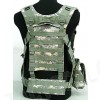 US Delta Force Elite Hydration Molle Vest Digital ACU Camo