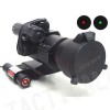 Comp M2 Type Red Green Dot Sight Scope with Red Laser