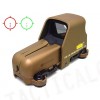 Holographic Tactical 553 Type Red/Green Reflex Dot Sight Tan