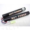 Hot Power 7.4V 3000mAh 15C Li-Po Li-Polymer Battery Crane Type
