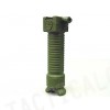 RIS Picattinny 20mm Rail Tactical Foregrip Grip w/Bipod OD