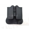 IMI Style Universal Double Pistol Magazine Pouch Paddle Holster